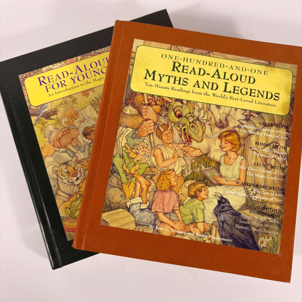 Tess Press Read-Aloud Myths and Legends & Poems for Young People 2 Book Set